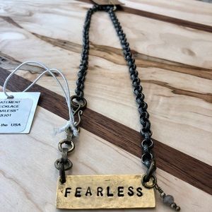 NWT Johnny ♥️’s June Fearless Necklace